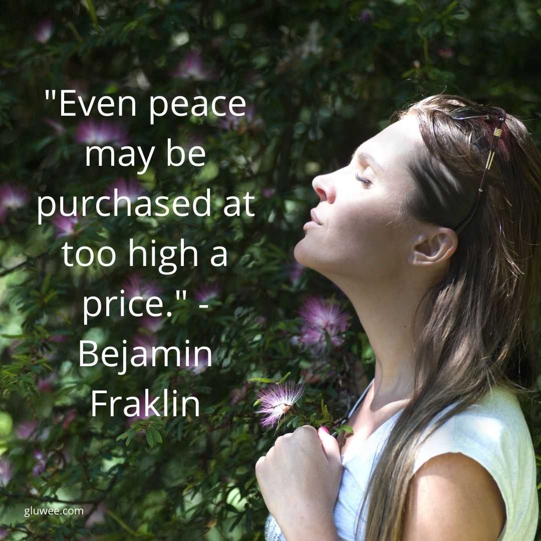 100 Peace Quotes For Motivation For A Better Standard Of Living
